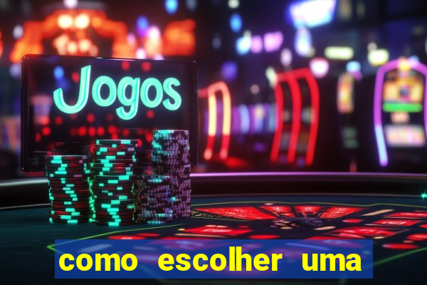 como escolher uma boa cartela de bingo