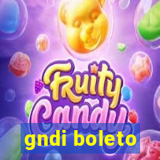 gndi boleto