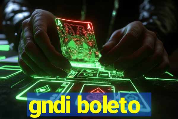 gndi boleto