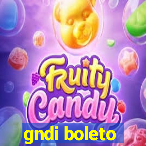 gndi boleto