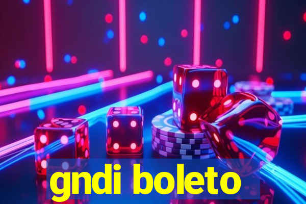 gndi boleto