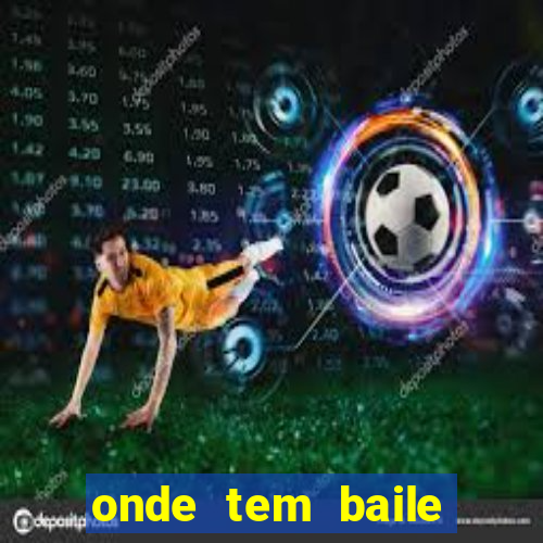 onde tem baile hoje em joinville