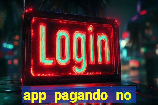 app pagando no cadastro via pix