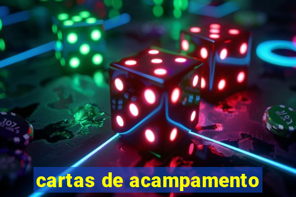 cartas de acampamento