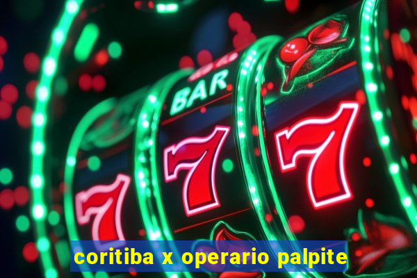 coritiba x operario palpite