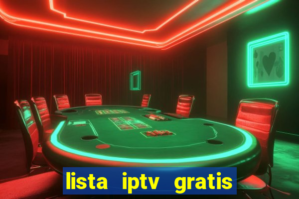 lista iptv gratis futebol ao vivo