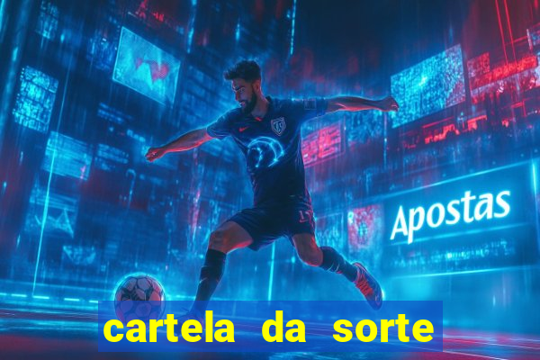 cartela da sorte time de futebol que mais saem