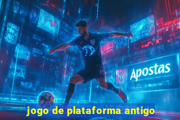 jogo de plataforma antigo