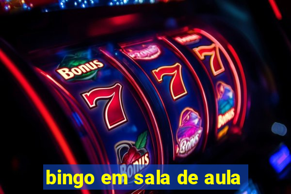 bingo em sala de aula