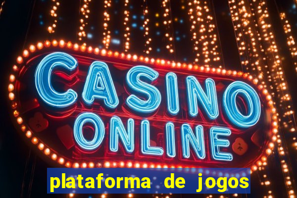 plataforma de jogos com deposito de 1 real