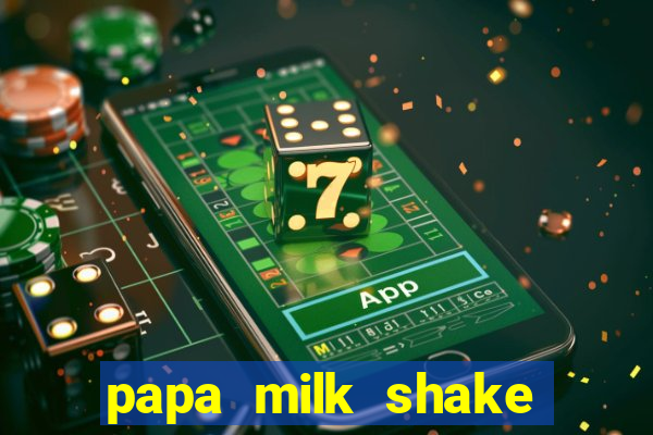 papa milk shake click jogos