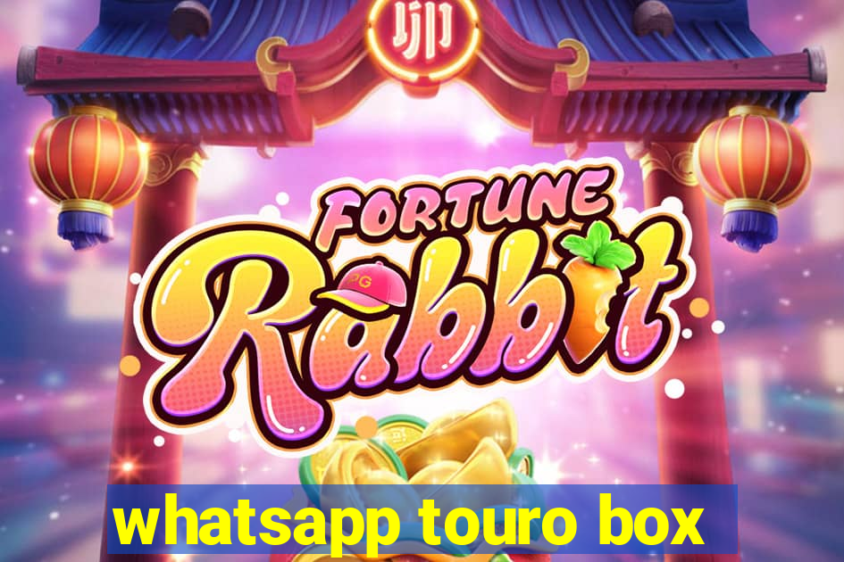 whatsapp touro box