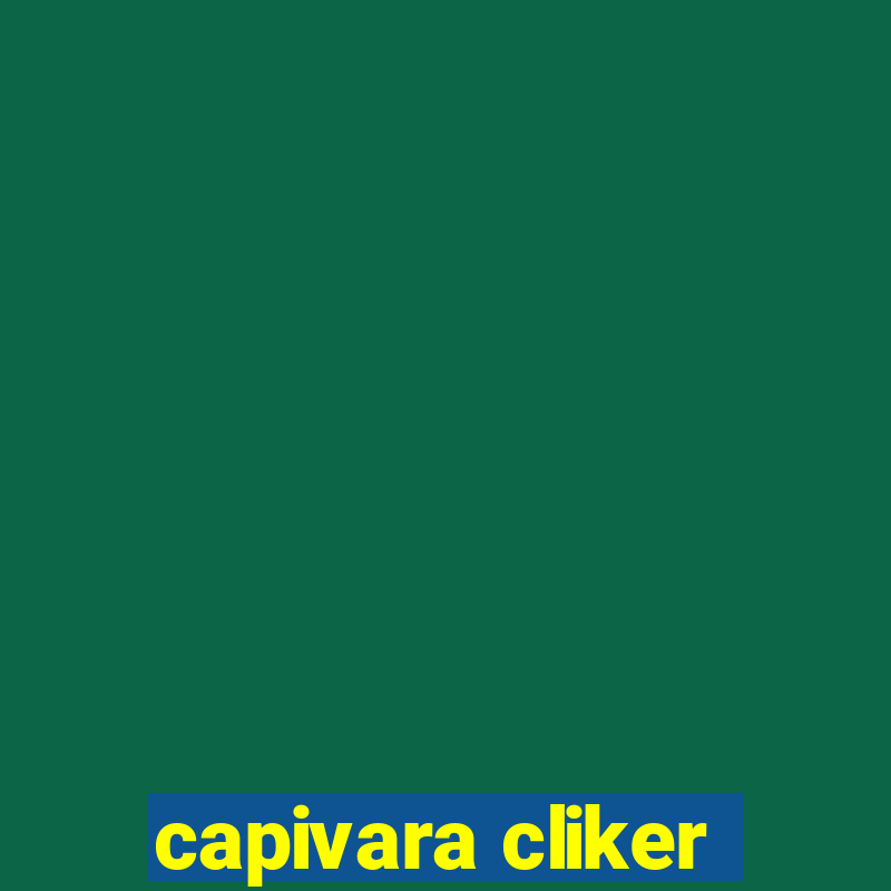 capivara cliker