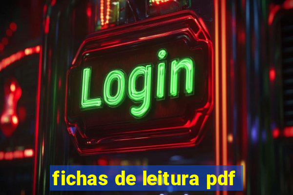 fichas de leitura pdf