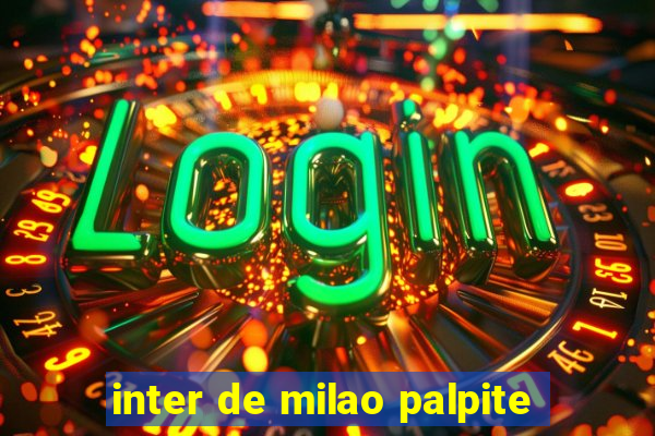 inter de milao palpite