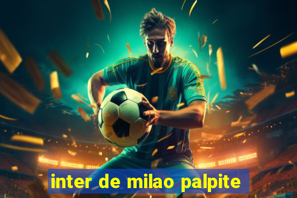 inter de milao palpite