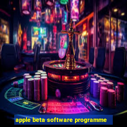 apple beta software programme