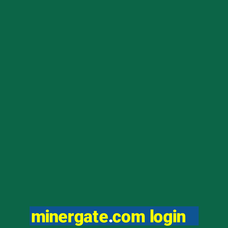 minergate.com login