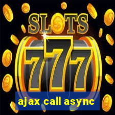 ajax call async