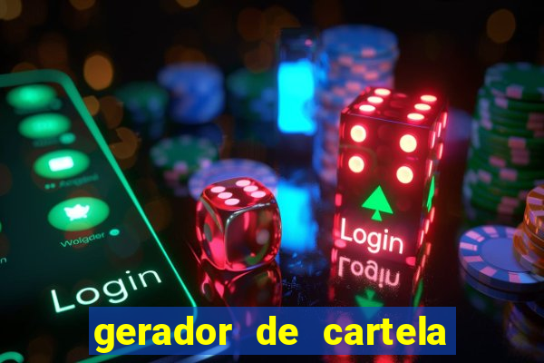 gerador de cartela de bingo