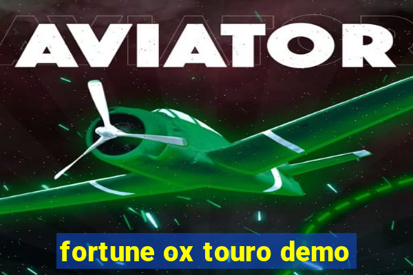 fortune ox touro demo