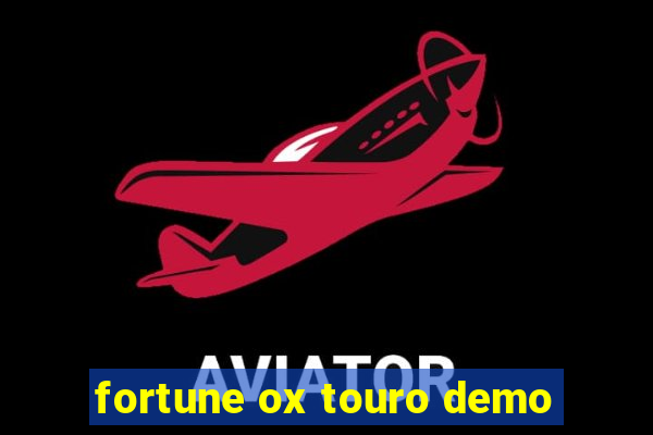 fortune ox touro demo