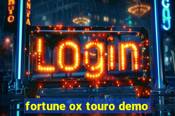 fortune ox touro demo