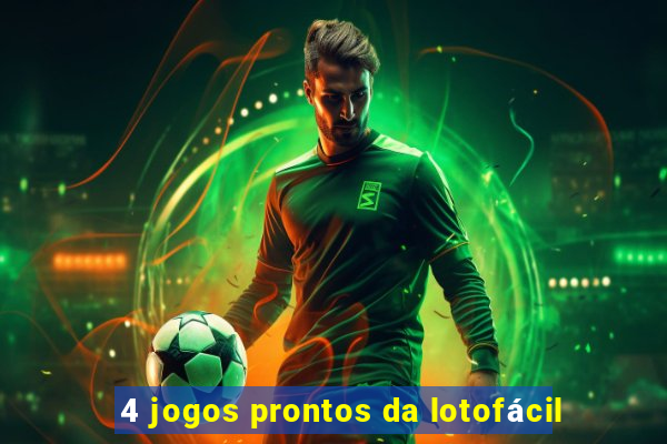 4 jogos prontos da lotofácil