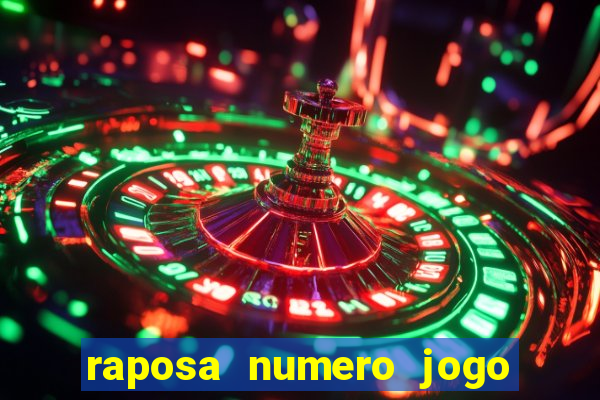 raposa numero jogo do bicho