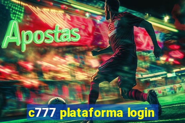 c777 plataforma login