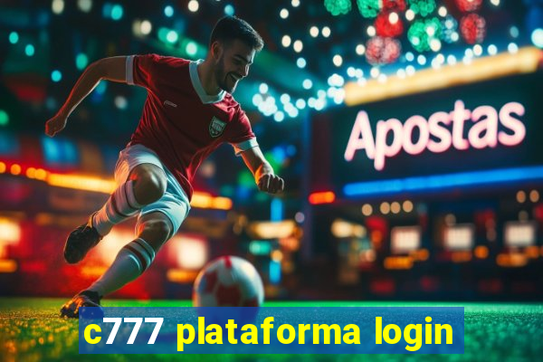 c777 plataforma login