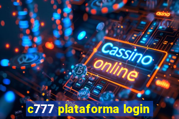 c777 plataforma login