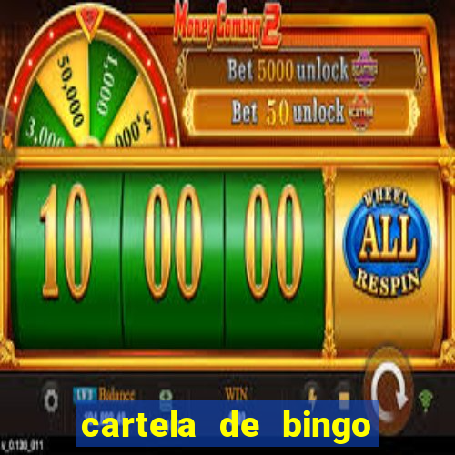 cartela de bingo 75 para imprimir