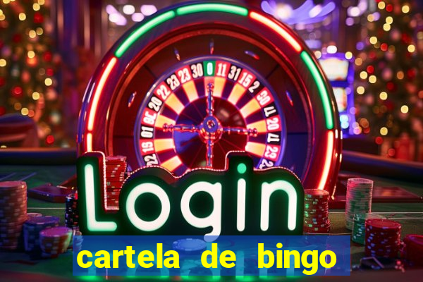 cartela de bingo 75 para imprimir