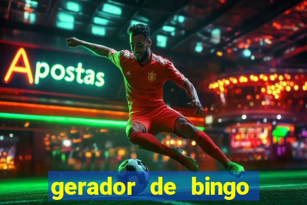 gerador de bingo cha de bebe