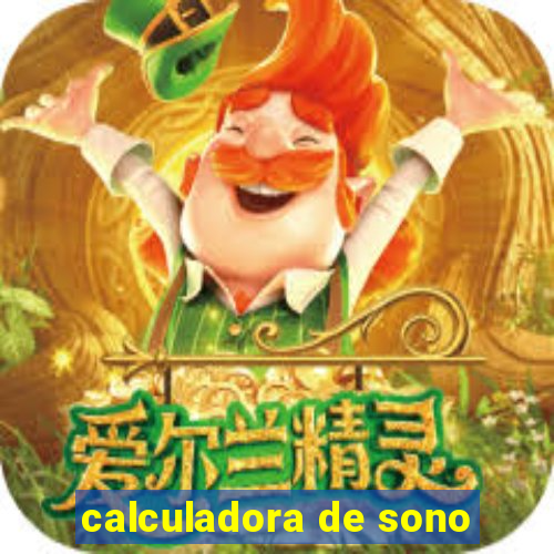 calculadora de sono