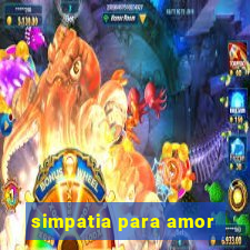 simpatia para amor