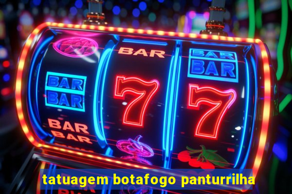 tatuagem botafogo panturrilha