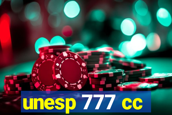 unesp 777 cc