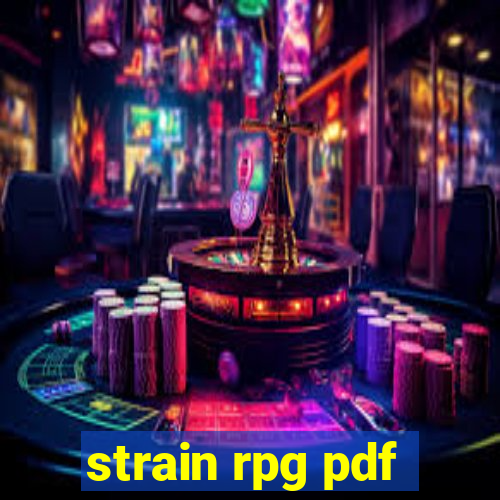 strain rpg pdf