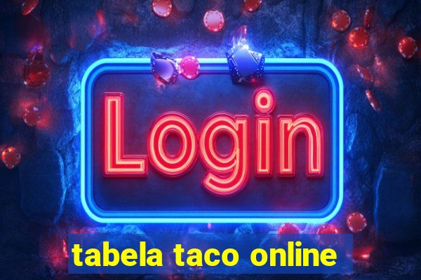 tabela taco online