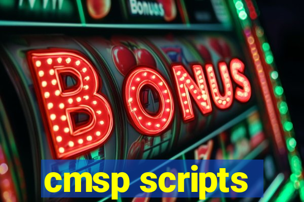 cmsp scripts