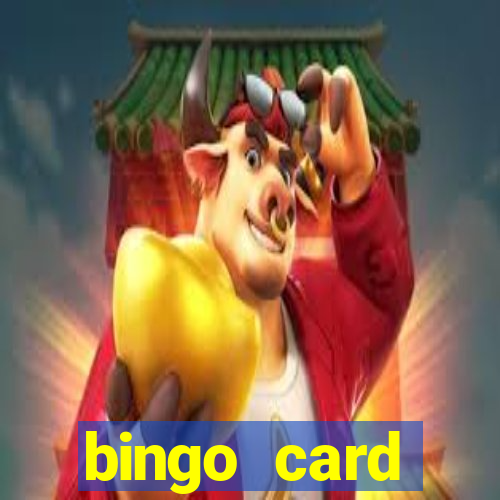 bingo card generator with pictures