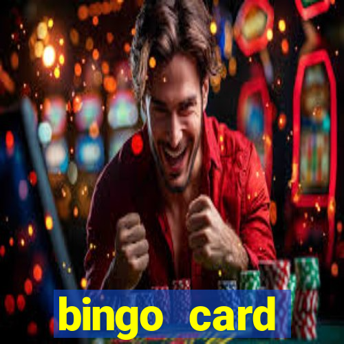 bingo card generator with pictures