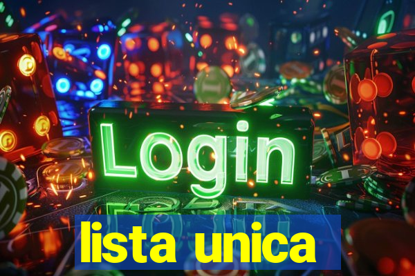 lista unica