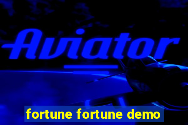 fortune fortune demo