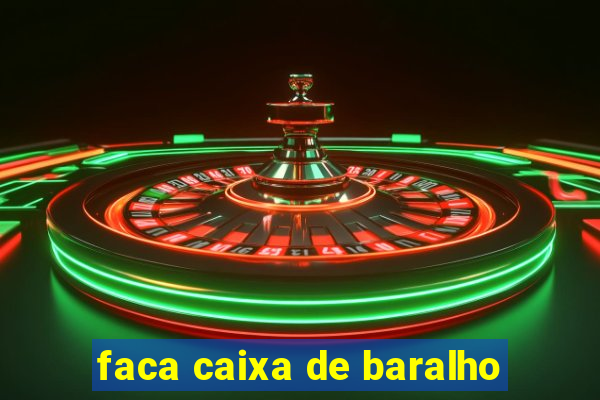 faca caixa de baralho