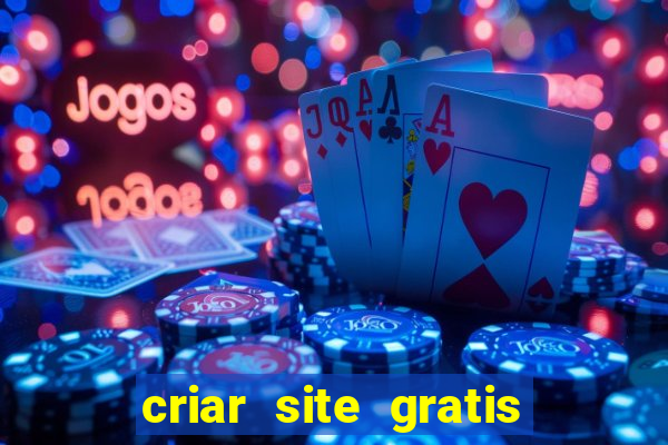 criar site gratis de jogos