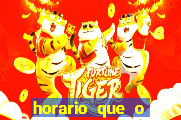 horario que o fortune rabbit paga