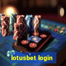 lotusbet login